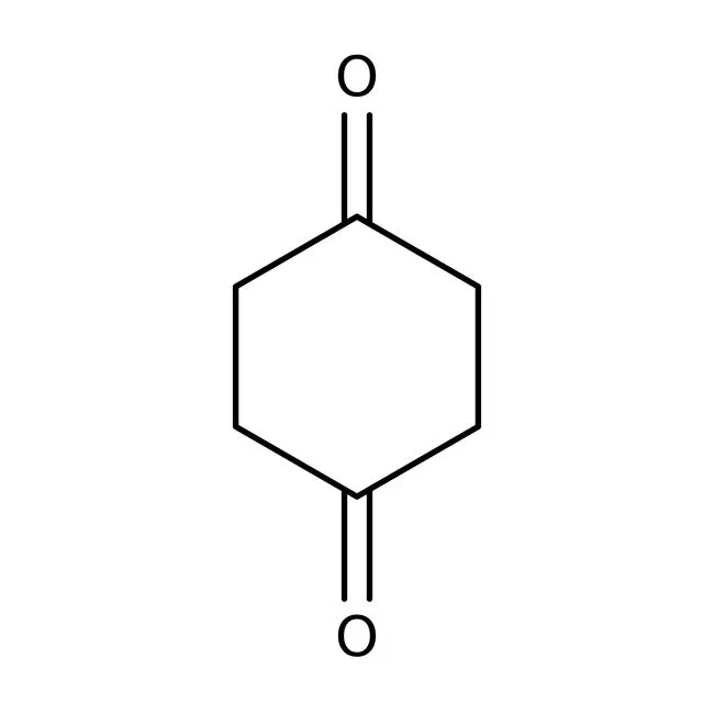 Chemical Structure of 1,4-Cyclohexanedione