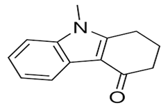 Chemical Structure of 9-Methyl-1,2,3,9-tetrahydro-4H-carbazol-4-one